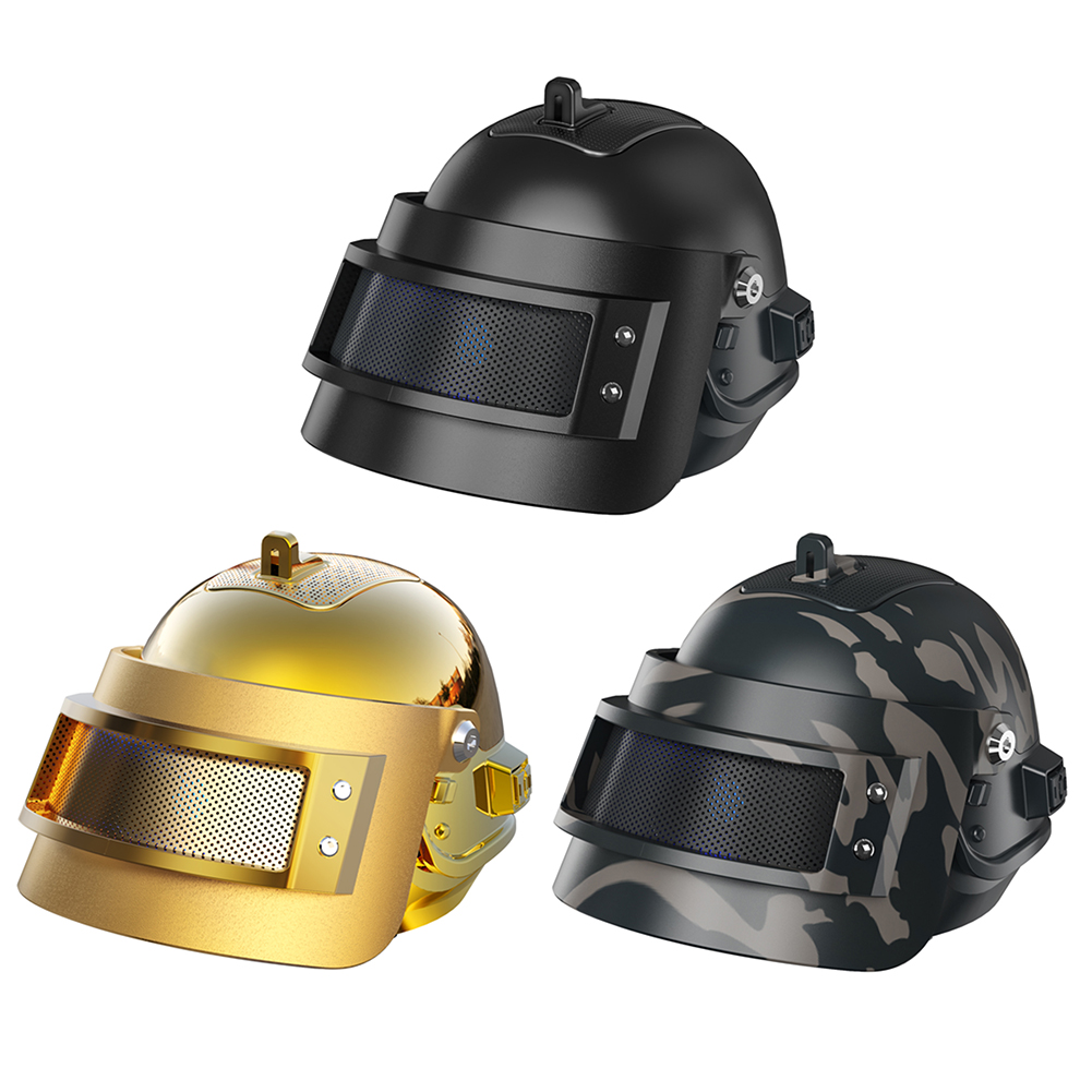 RGB Helmet Bluetooth Speaker Wireless Mini Stereo Subwoofer for PUBG 98K, Camouflage, 501 Original
RGB Helmet Bluetooth Speaker Wireless Mini Stereo Subwoofer for PUBG 98K, Camouflage, 501 Original