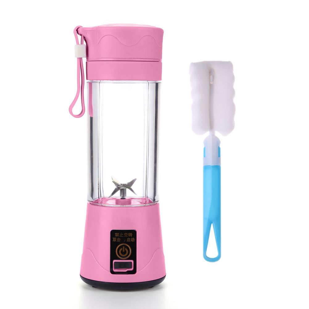 380ml Portable Juicer USB Rechargeable Blender Mixer Juice Machine (Pink), 501 Original
380ml Portable Juicer USB Rechargeable Blender Mixer Juice Machine (Pink), 501 Original