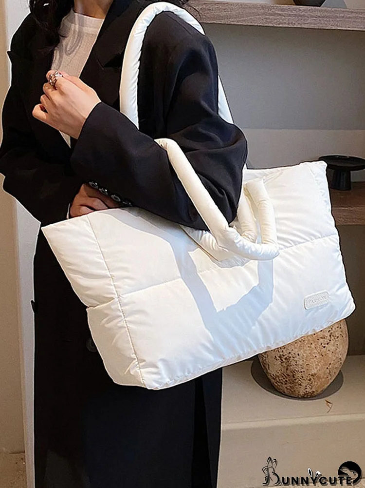 Split-Joint Padded Bags Handbags Tote Bags