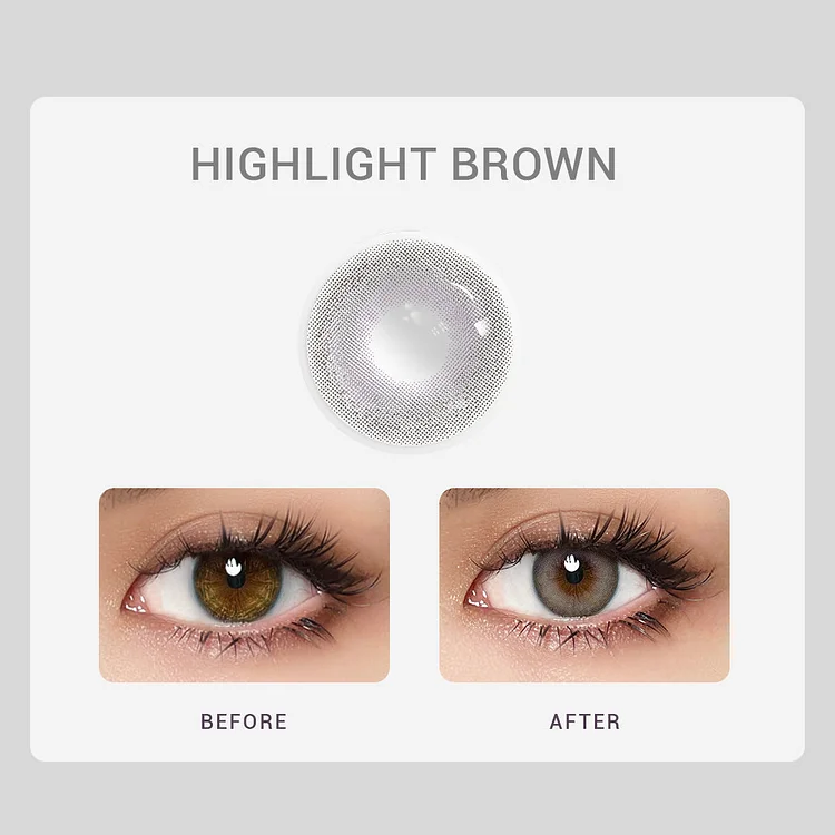Aprileye Highlight Brown