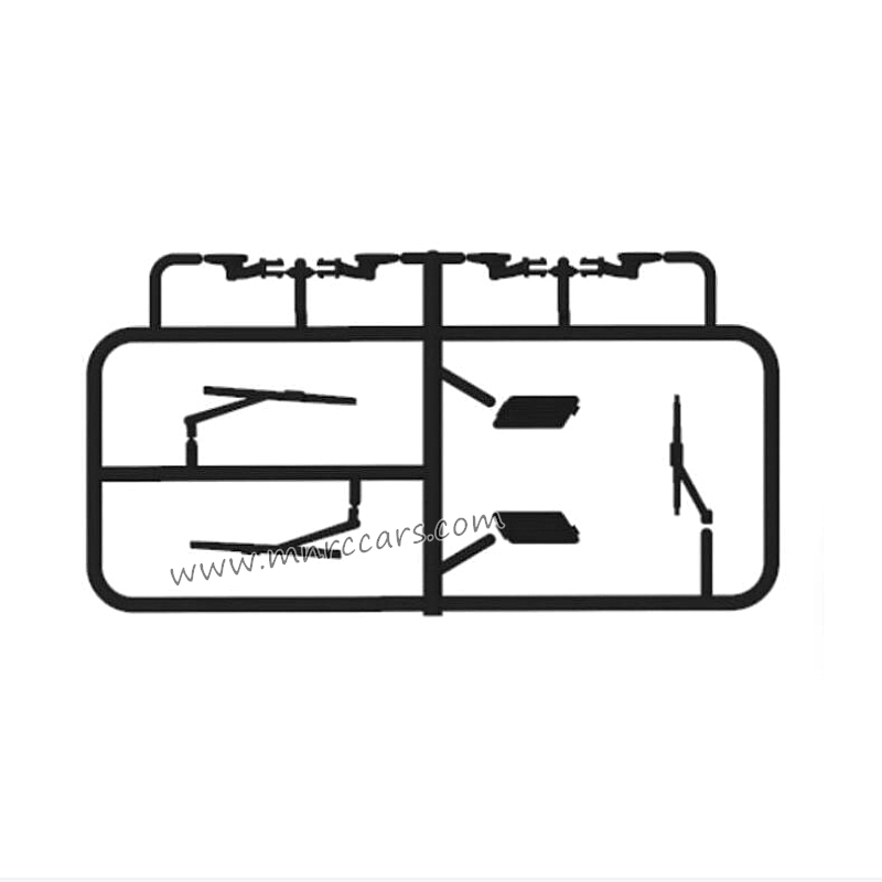 MN Model MN168 Parts Car shell stickers C168-06-03