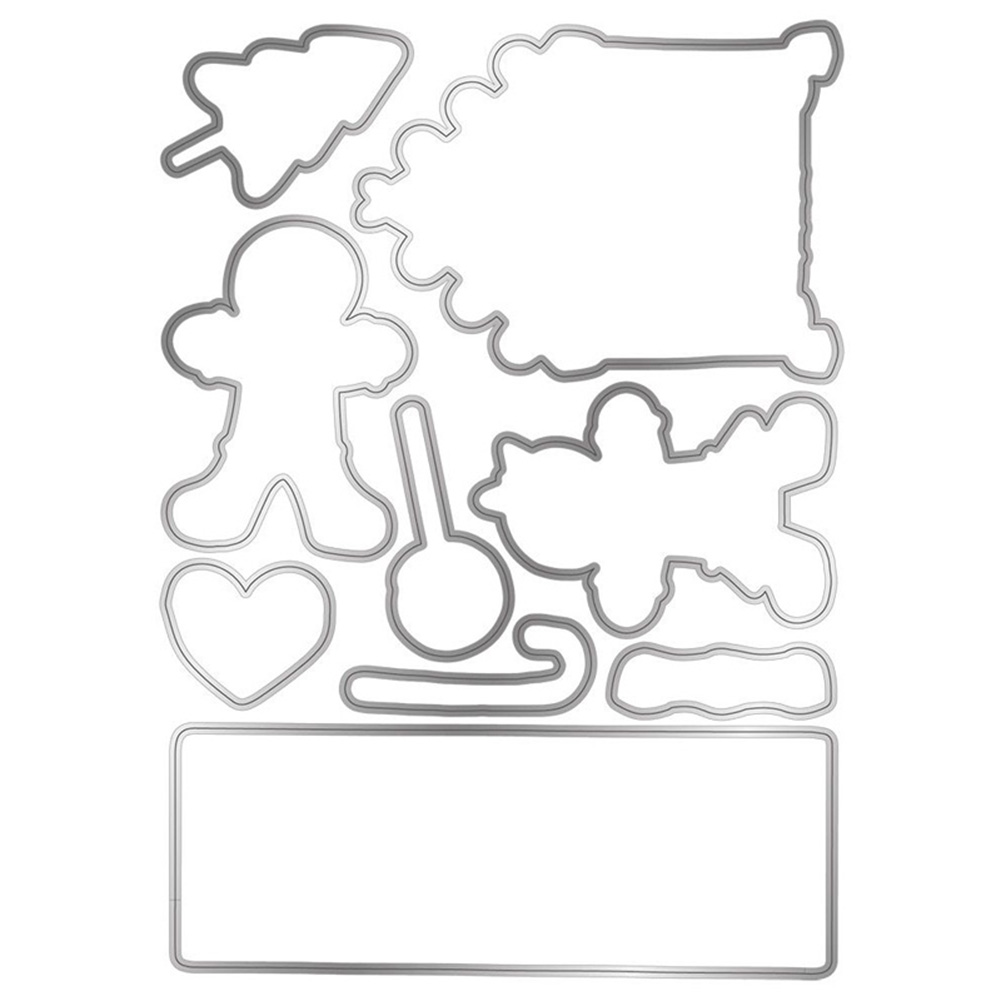 DIY Stamp Metal Cutting Die Gingerbread Man Christmas Clear Silicone Seal, Cutting die - h5694, 501 Original
DIY Stamp Metal Cutting Die Gingerbread Man Christmas Clear Silicone Seal, Cutting die - h5694, 501 Original