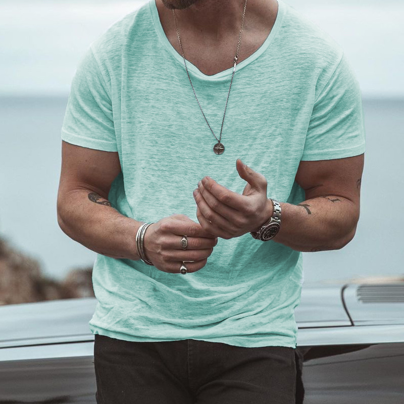 Solid Color Lazy Loose T-Shirt