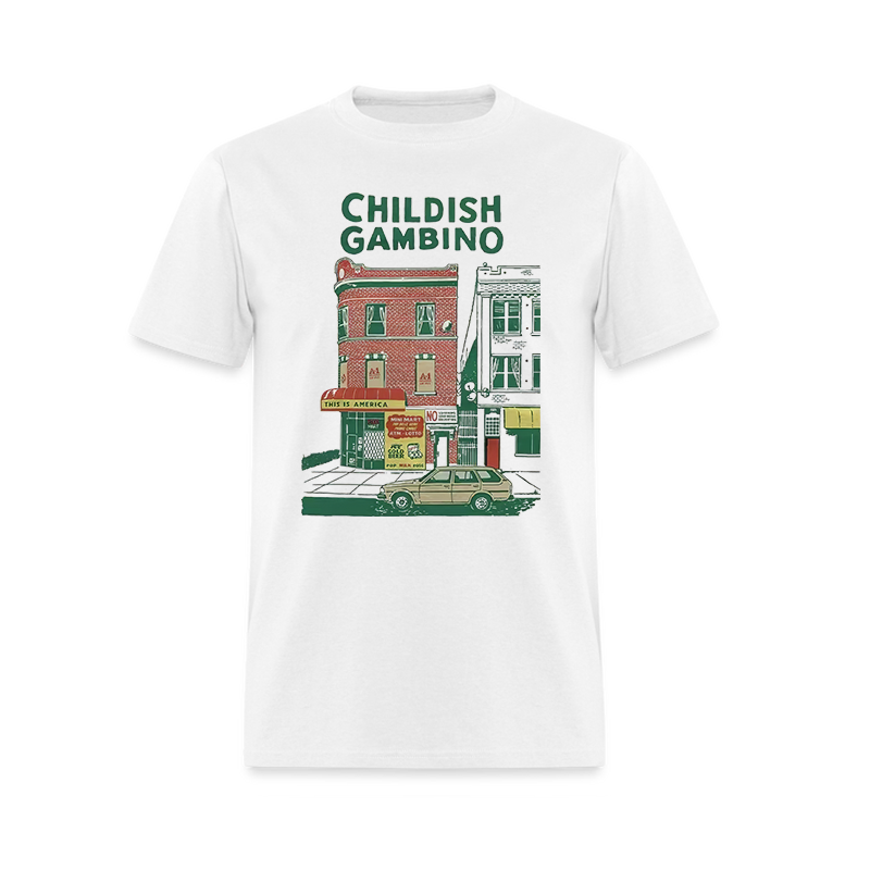 Childish Gambino Printed Men's T-shirt - Devcarry