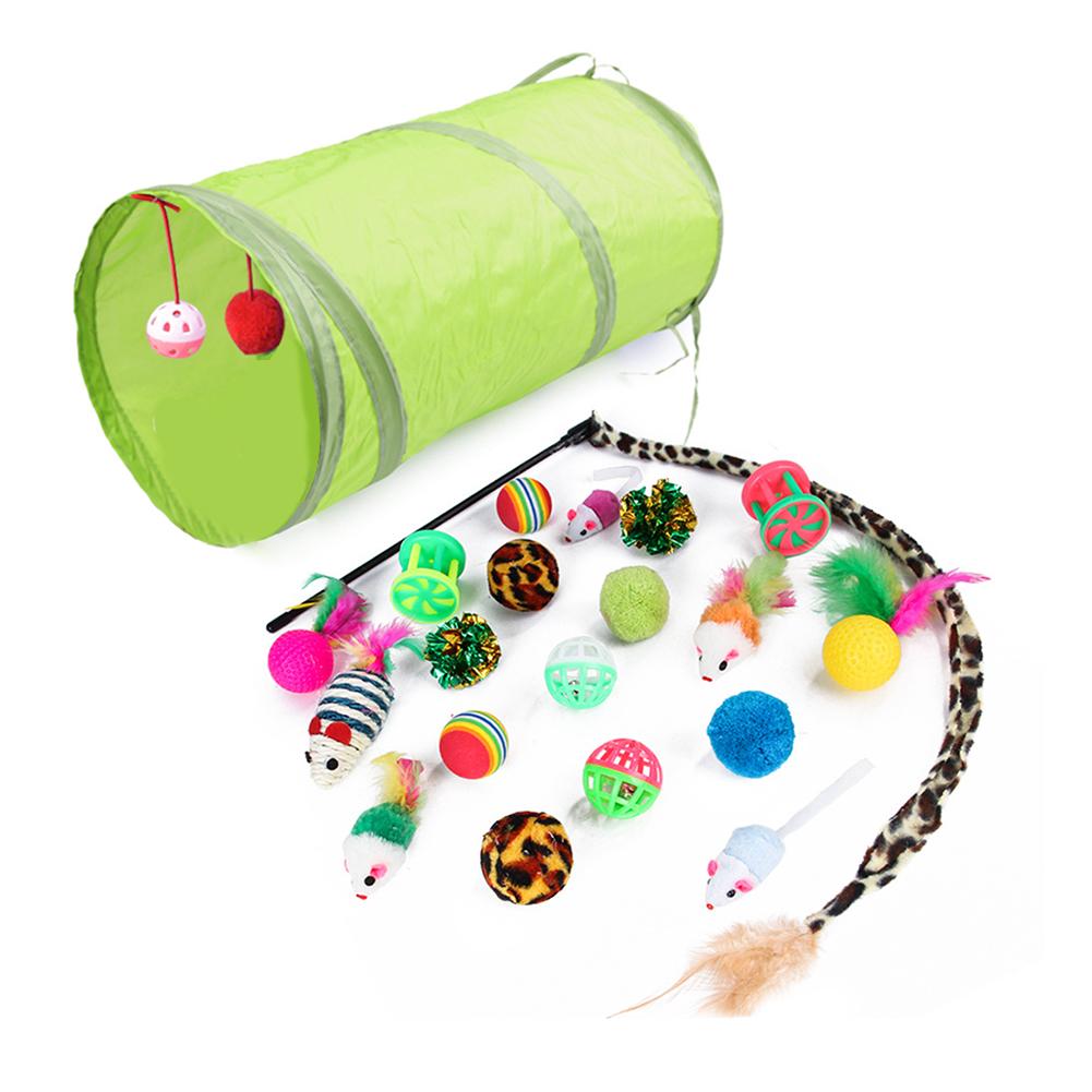 21pcs/set Funny Pet Cat Tunnel Cats Cave Kitten Stick False Mouse Ball Toys, 501 Original
21pcs/set Funny Pet Cat Tunnel Cats Cave Kitten Stick False Mouse Ball Toys, 501 Original