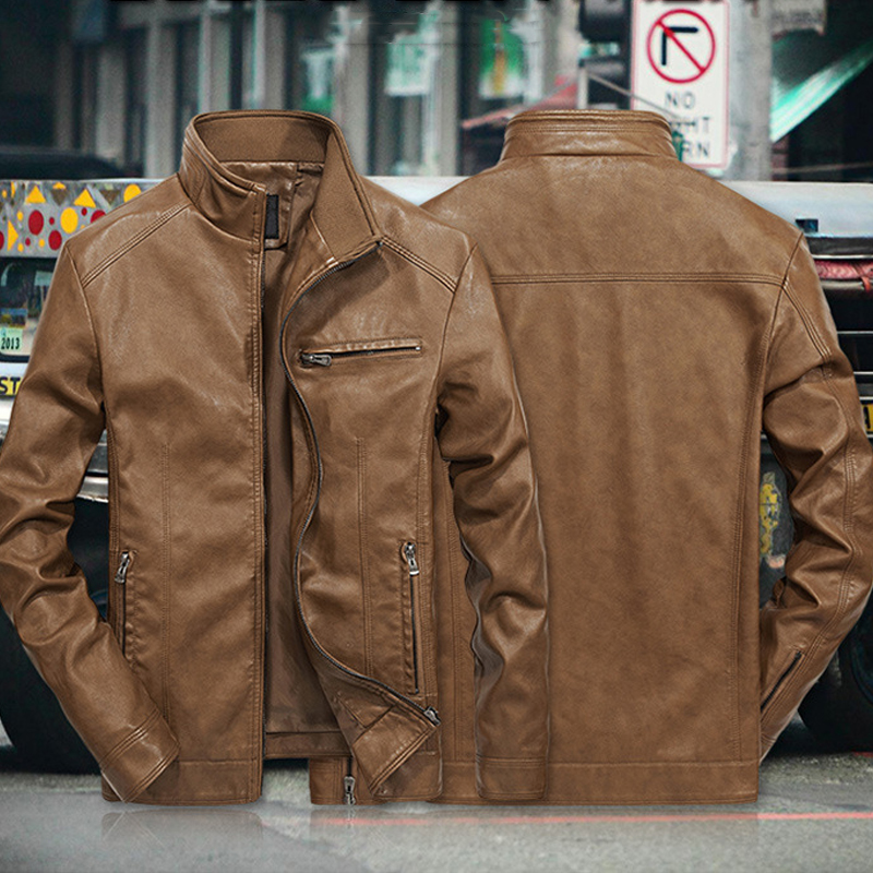 Sanhoostudio Stand Collar Biker Jacket