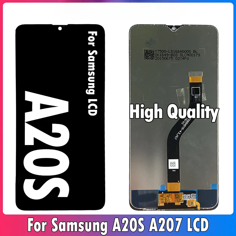 6.5inch High Quality LCD  Samsung A20s A207 A2070 LCD Display Screen Digitizer Assembly Repacement Parts  A20s LCDSM-LCD