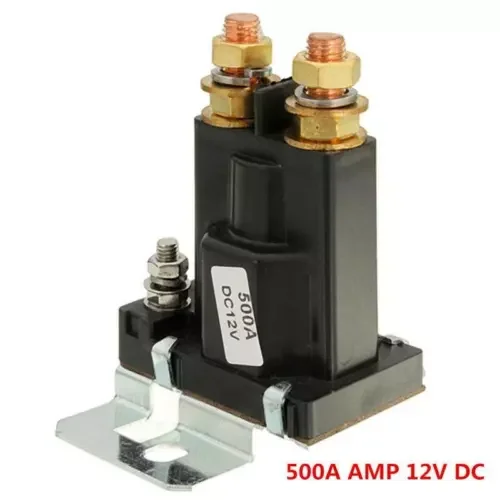 Dronehint 4 Pin Black Over 500A AMP 12V DC Relay On/Off Car Auto Power Switch Plastic (For: Audi Sport) Parts