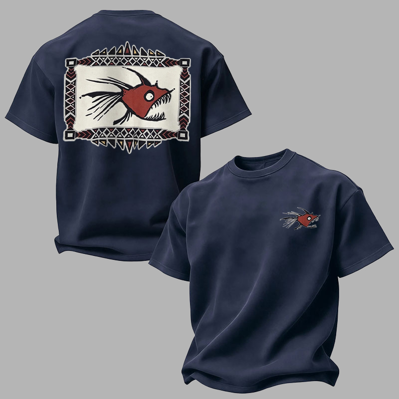 Hot Tuna Tribal Print Men's T-Shirt