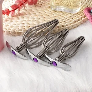 pornhint Pornhint Hollow Steel Butt Plugs|Stainless Hollow Jewel Butt Plug|Hollow Anal Speculum Plug| Anal Dilator|Smooth & Burr Free|Mature