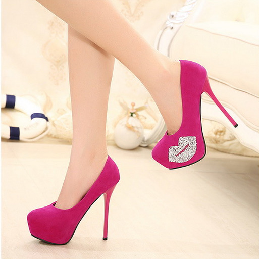 Hot Pink Platform Heels Vdcoo