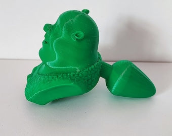 Ogre plug/ Shrek plug / 3D funny shrek figurine / Shrek buttplug