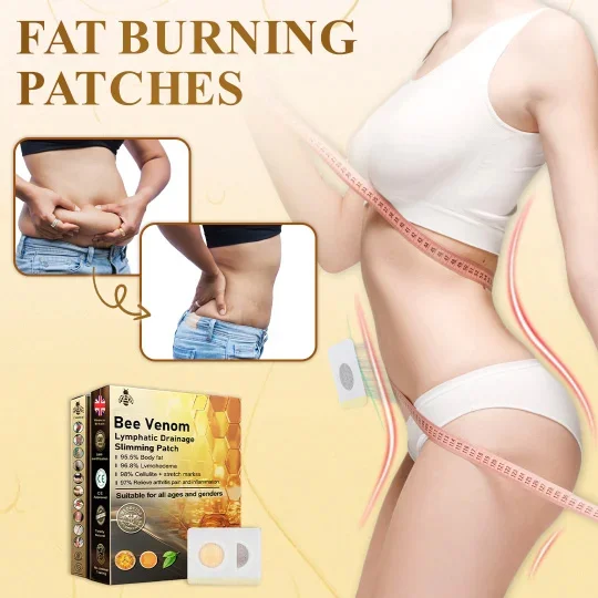 Last Day SALE-80% OFF 🔥 AnnieCare® Bee Venom Lymphatic Drainage Slimming Patch🔥