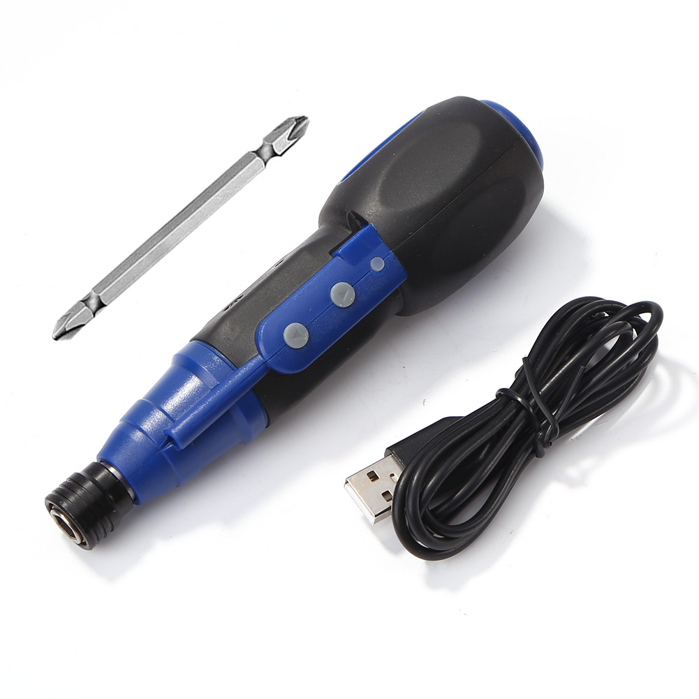 Anti-slip Handle Big Torque Mini Electric Screwdriver USB Charging Drill, Blue, 501 Original
Anti-slip Handle Big Torque Mini Electric Screwdriver USB Charging Drill, Blue, 501 Original