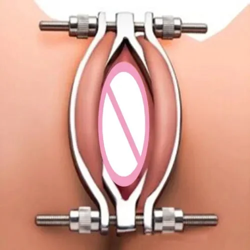 pornhint Pornhint Couples Flirt Game Tool Staniless Steel Clamp Vaginal Speculum Sex Toys New