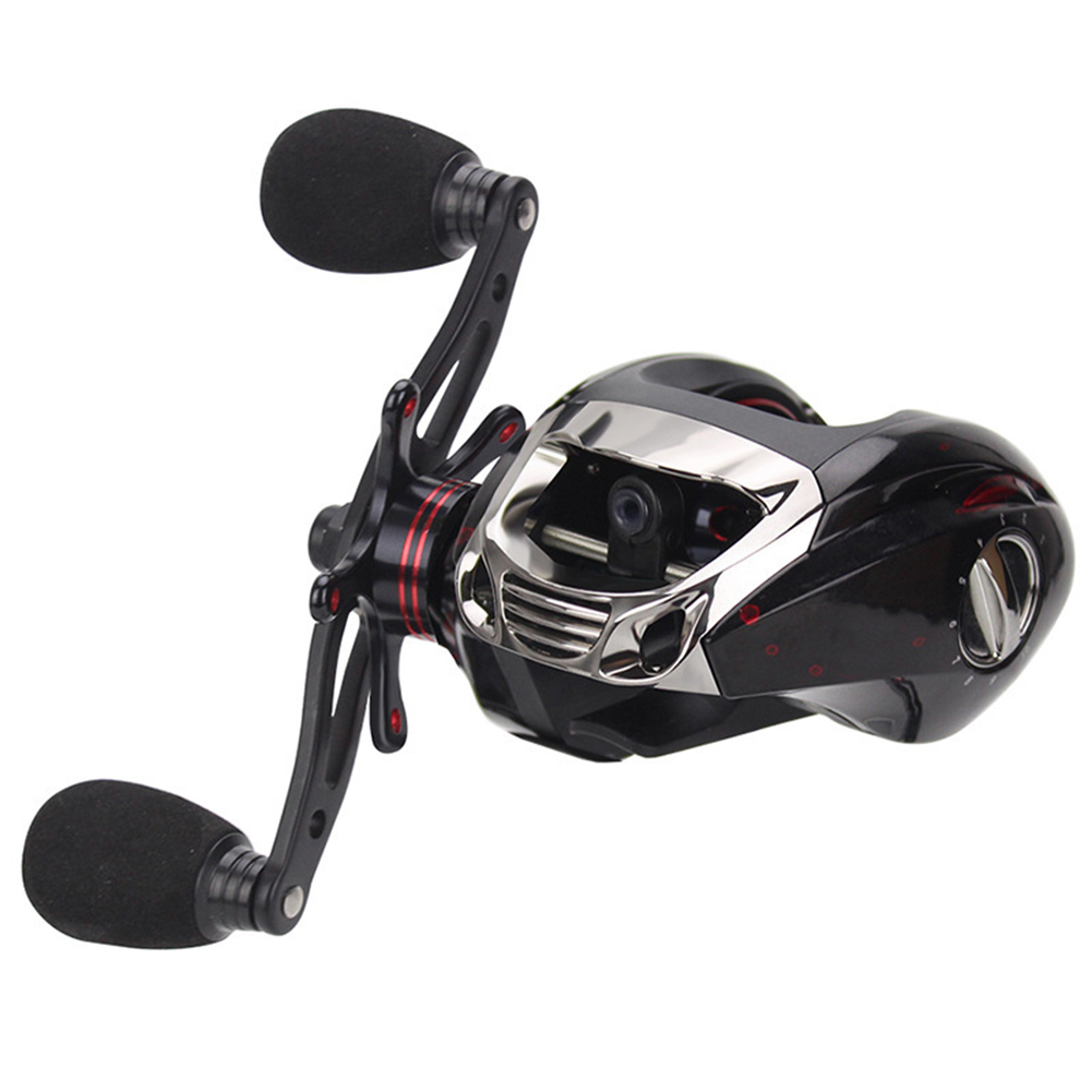 KW200 Baitcasting Reel Left/Right Hand Dual Brake System 18+1BB 6.3:1 Reel, 501 Original
KW200 Baitcasting Reel Left/Right Hand Dual Brake System 18+1BB 6.3:1 Reel, 501 Original