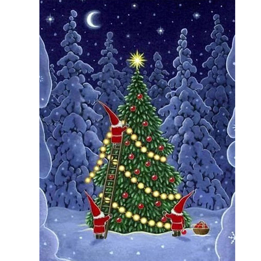 40*50CM - Round Drill Diamond Painting - Shiny Christmas Tree, 501 Original
40*50CM - Round Drill Diamond Painting - Shiny Christmas Tree, 501 Original