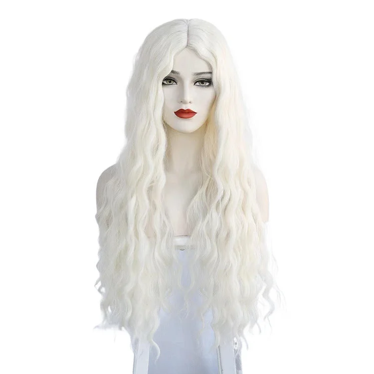 House Of The Dragon Season 2 (2024) Rhaenyra Targaryen White Wig Cosplay Accessories Halloween Carnival Props