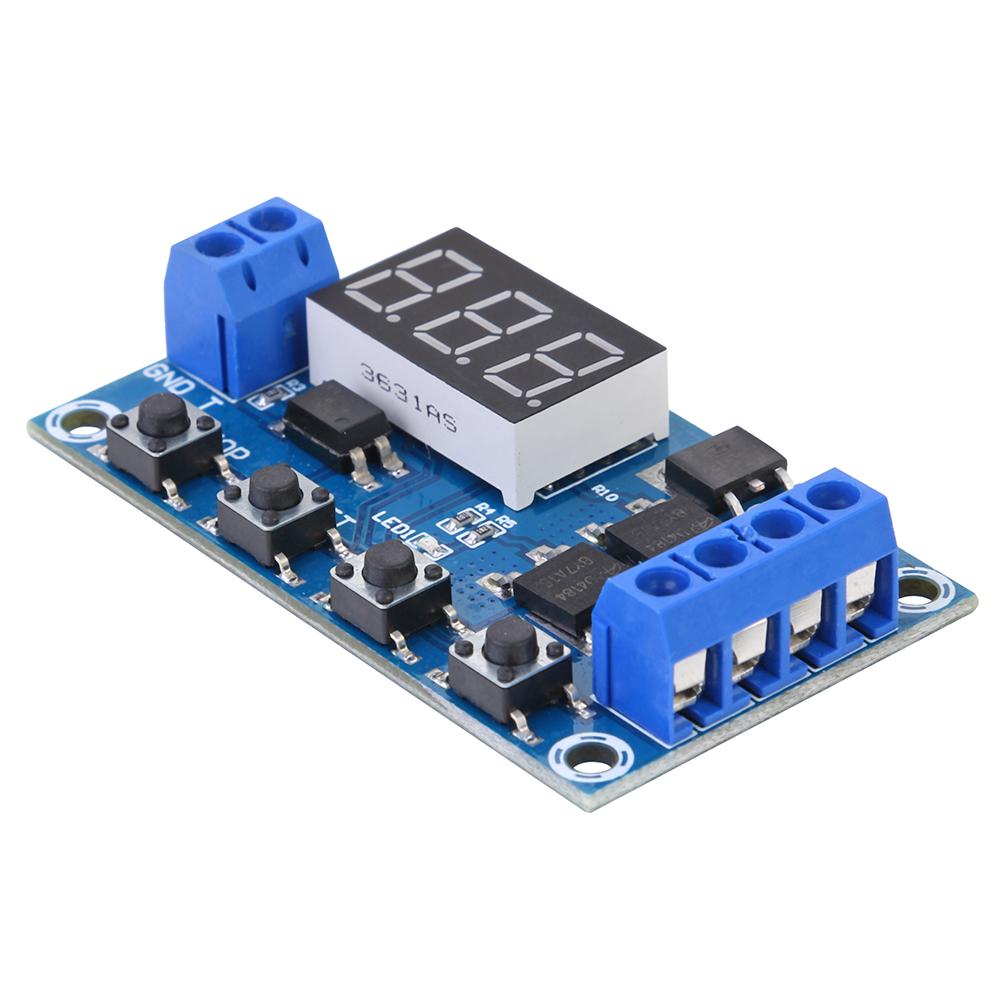 Trigger Cycle Timer Delay Switch 12 24V Circuit Board Dual MOS Tube Control, 501 Original
Trigger Cycle Timer Delay Switch 12 24V Circuit Board Dual MOS Tube Control, 501 Original
