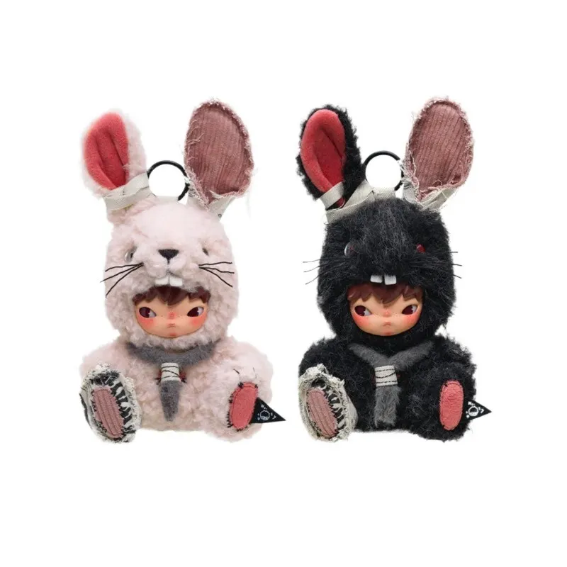 POPMART HIRONO Rabbit Plush Toy Keychain Blind Box Gift
