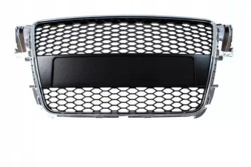 Dronehint FRONT SPORT GRILL M-4420 AUDI A5 8T RS-STYLE CHROME-BLACK 2007-2010 PDC Parts