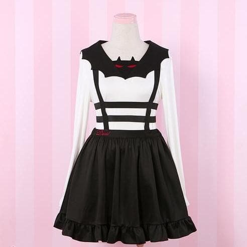 Little Bat Witch Suspender Dress SP153808