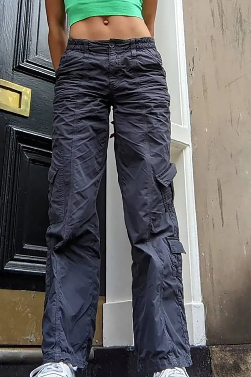 RIVER LOW RISE BAGGY CARGO PANT main image 0