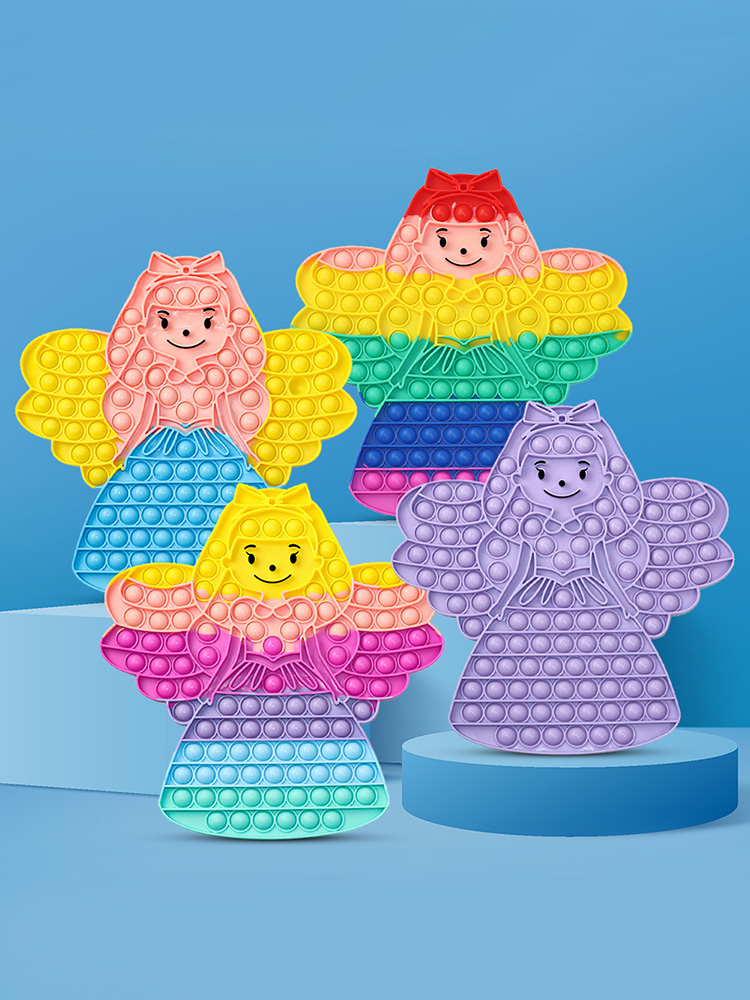 Little Princess Silicone Push Bubble Fingertip Toys Decompression Crafts, 501 Original
Little Princess Silicone Push Bubble Fingertip Toys Decompression Crafts, 501 Original
