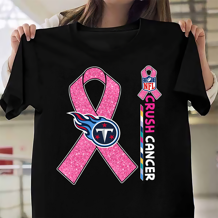 NFL Tennessee Titans Crush Cancer Shirt