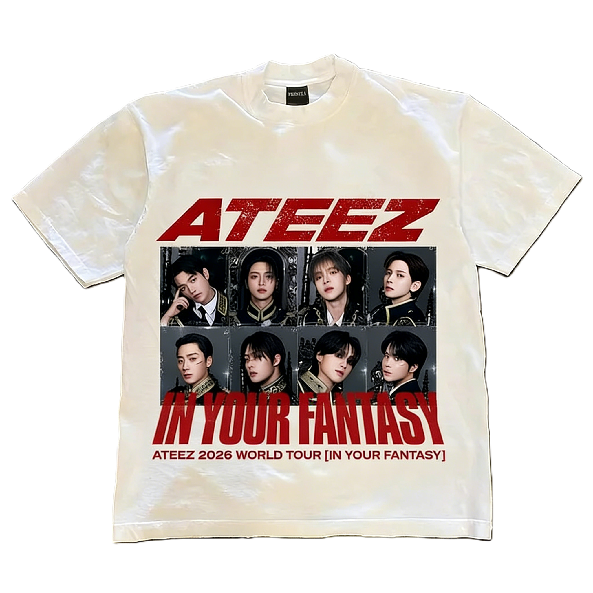 ATEEZ In Your Fantasy ツアーTシャツ Ateez 2026 World Tour In Your Fantasy Member Photo T-Shirt