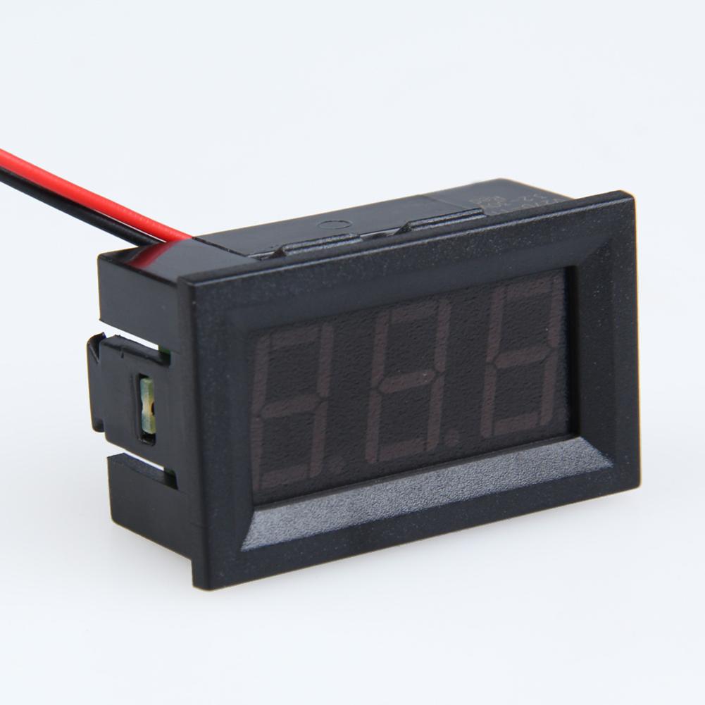 0.56inch LCD DC 3.2-30V Red LED Panel Meter Digital Voltmeter with Two-wire, 501 Original
0.56inch LCD DC 3.2-30V Red LED Panel Meter Digital Voltmeter with Two-wire, 501 Original