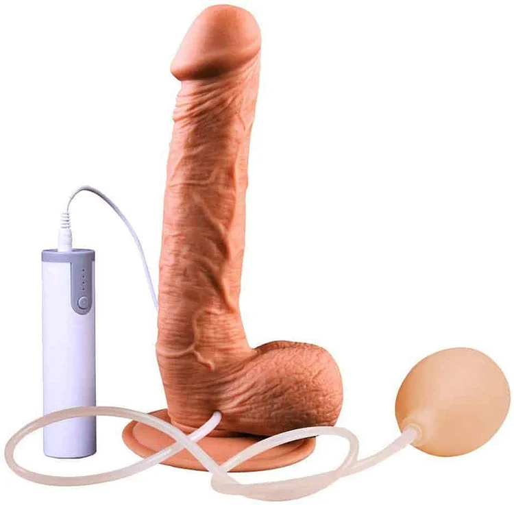 10 INCH REALISTIC EJACULATING & SQUIRTING DILDO