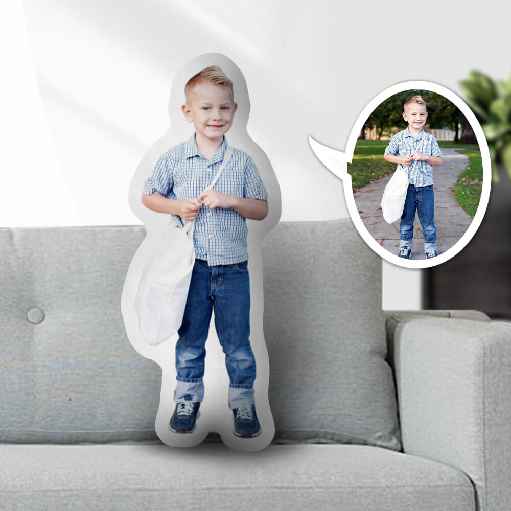 Custom Pillow Face Body Pillow Full Single Body Personalized Photo