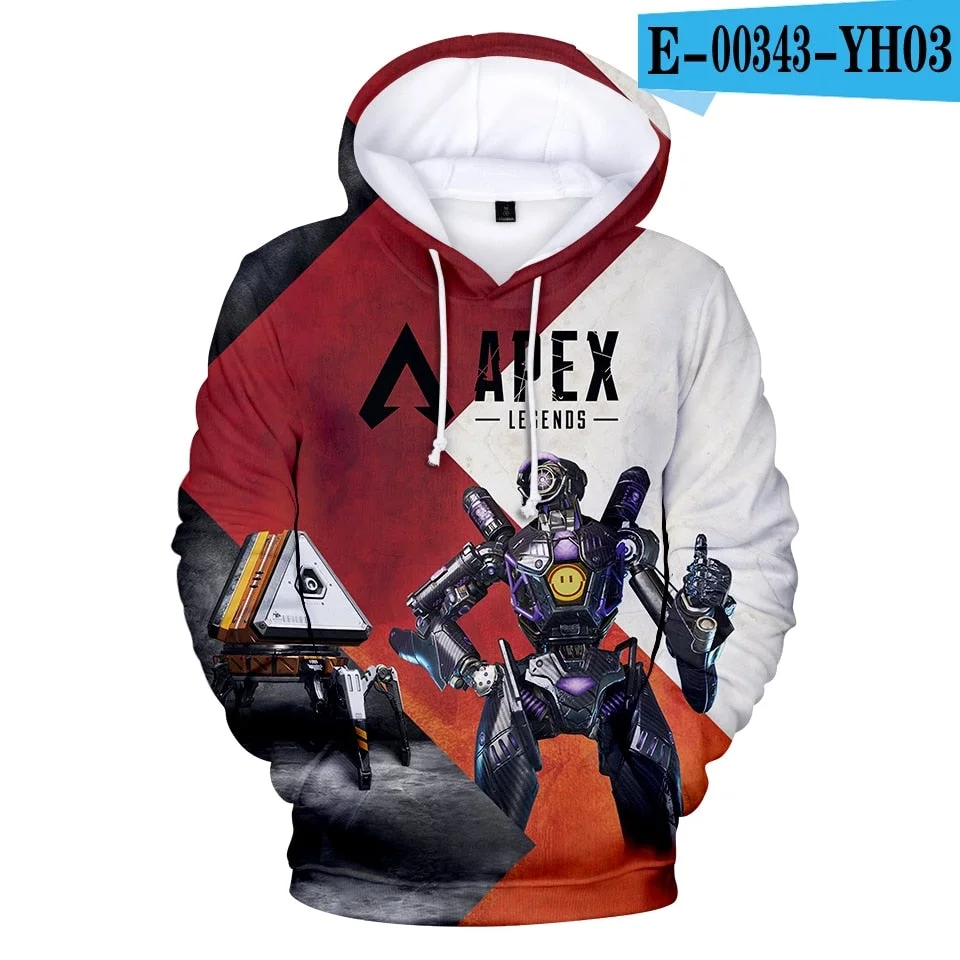 Apex Legends 3D Sweatshirt  Men's  Autumn Long Sleeve