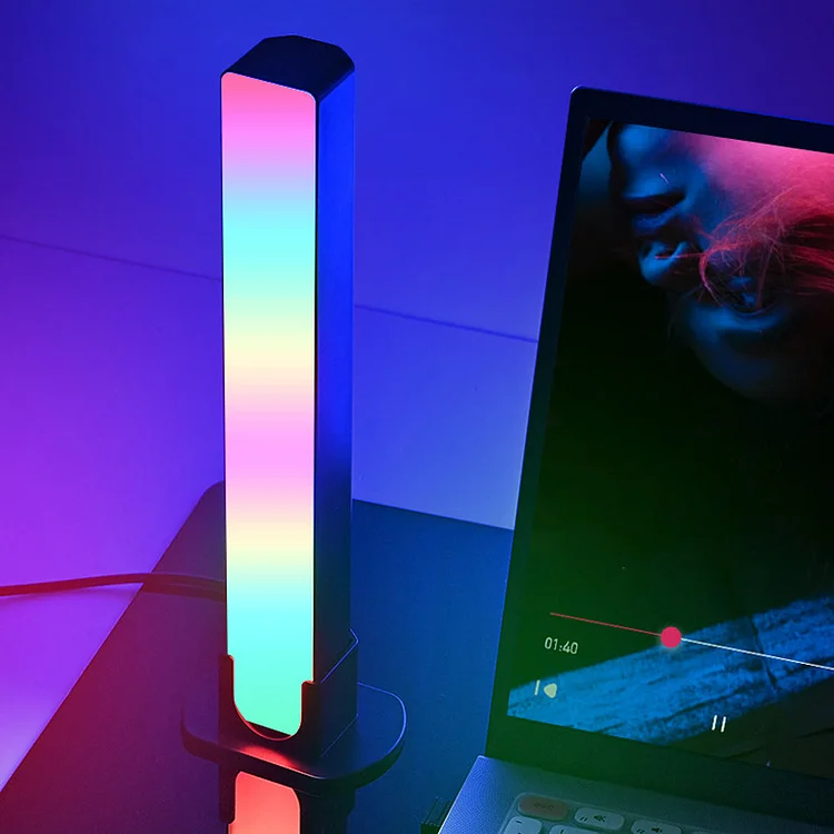 Wireless APP Multi Color RGB Modern Table Lamps Desk Light Atmosphere Light - Appledas