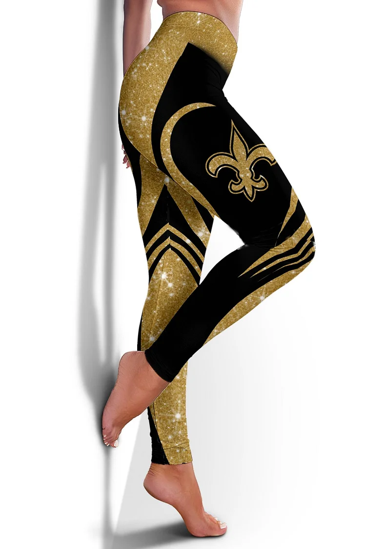 New Orleans Saints Limited Edition 3D Printed Leggings