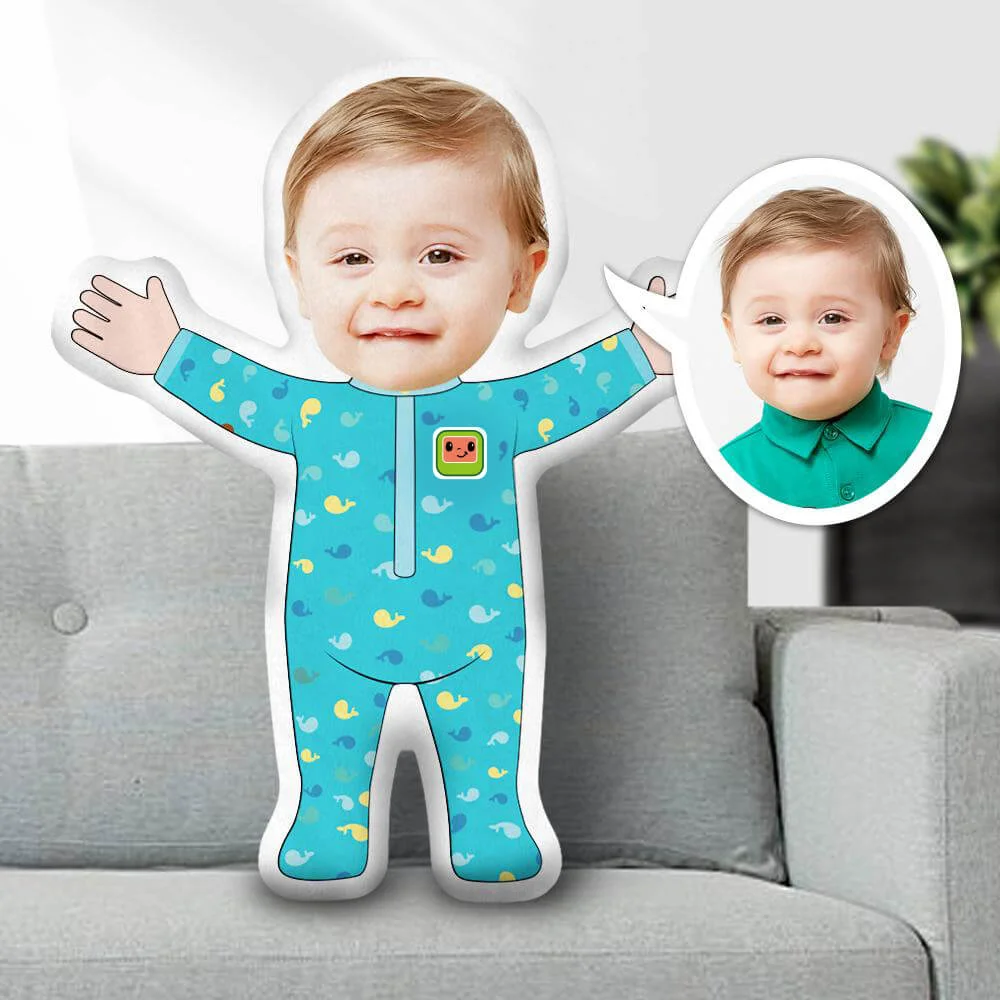 Face Pillow Doll Cartoon Pillow, My Face Pillow Custom Pillow Face Body Pillow Cocomelon Personalized Photo Pillow Gift Pillow Toy Throw Pillow MiniMe Pillow Dolls and Toys