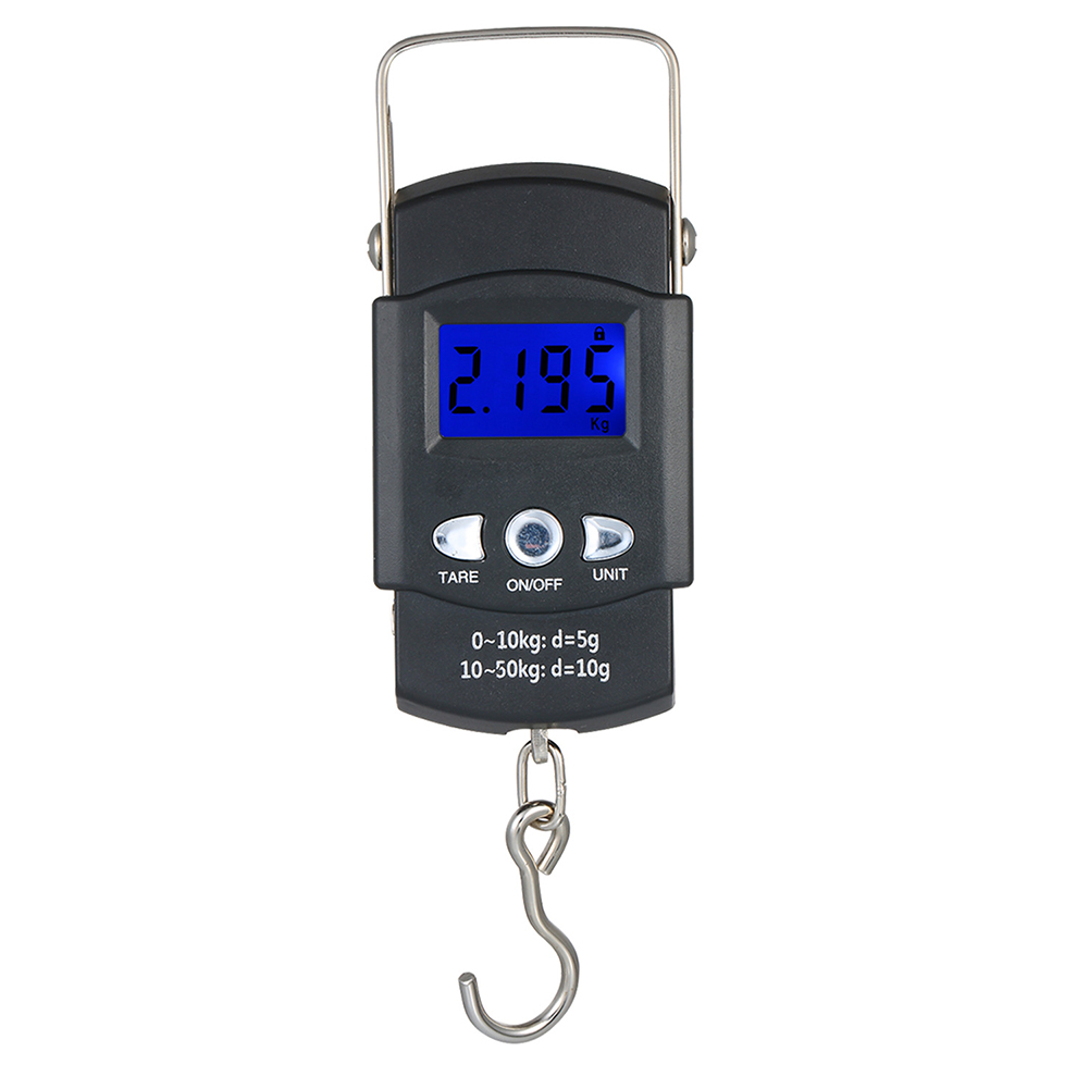 50kg Portable Electronic Scale Travel Luggage Fishing Balance Weighing Tool, 501 Original
50kg Portable Electronic Scale Travel Luggage Fishing Balance Weighing Tool, 501 Original