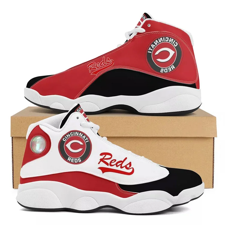 Cincinnati Reds Printed Unisex Basketball Shoes