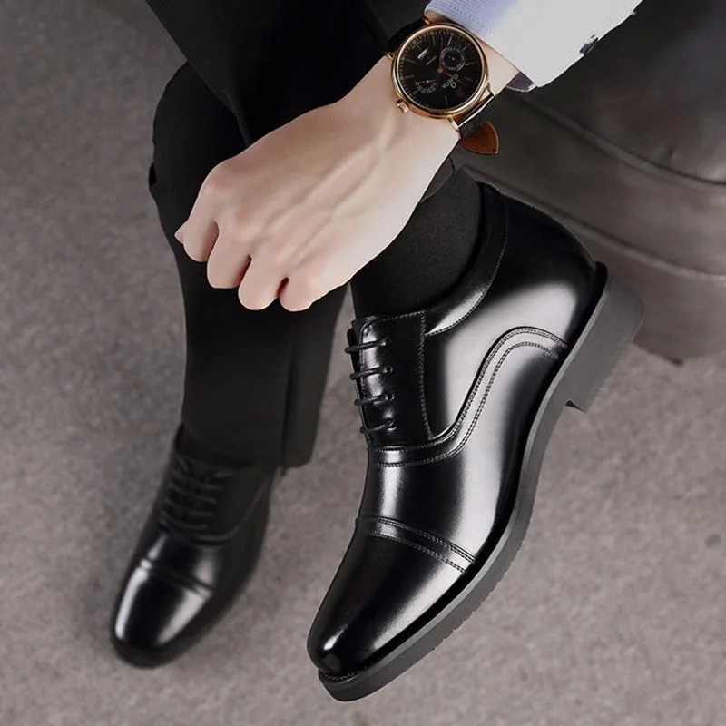 Letclo™ Men's Handmade Casual Genuine Leather Shoes letclo Letclo