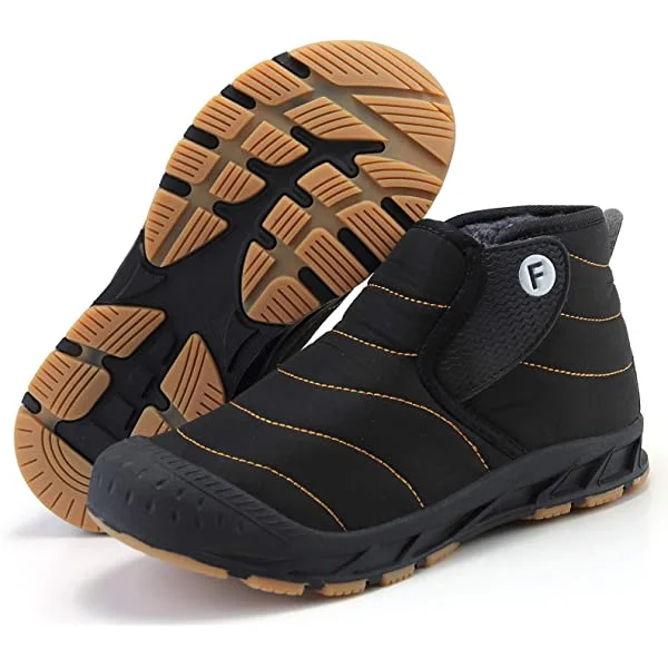 Winter Barefoot Shoes Snow Boots Winter Shoe Covers Ankle Boots amazon Stunahome.com
