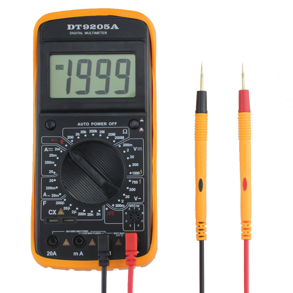 Digital AC/DC LCD Display Professional Electric Handheld Tester Multimeter, 501 Original
Digital AC/DC LCD Display Professional Electric Handheld Tester Multimeter, 501 Original