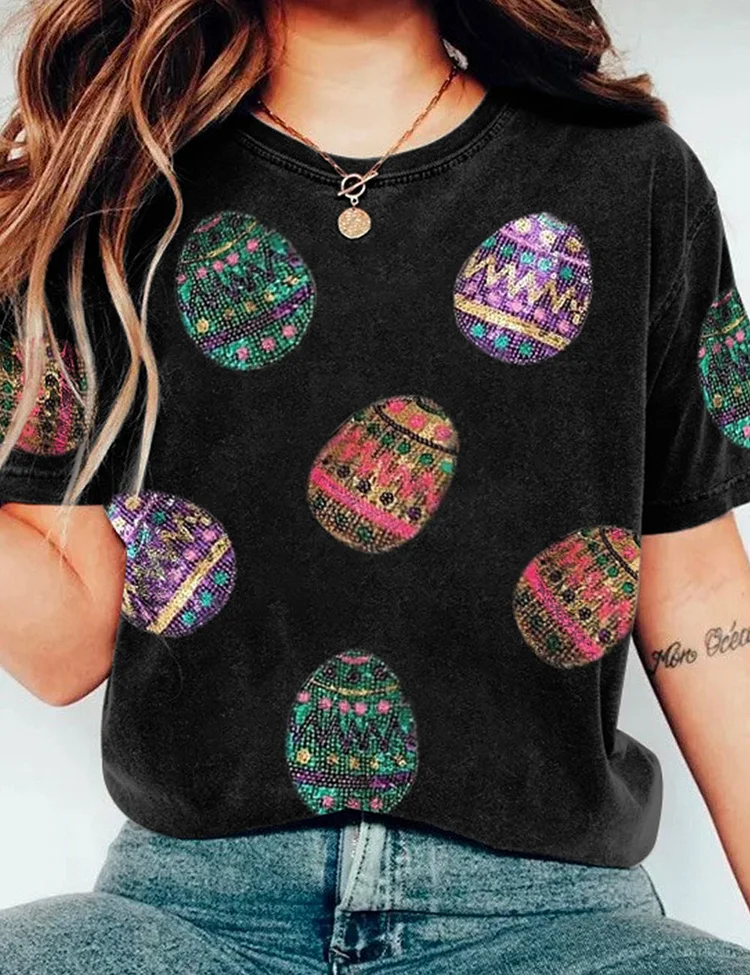 Easter Egg Graphic Tee socialshop