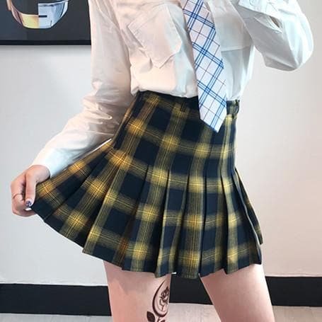 Gothic Punk Harajuku Pleated Skirt S13086