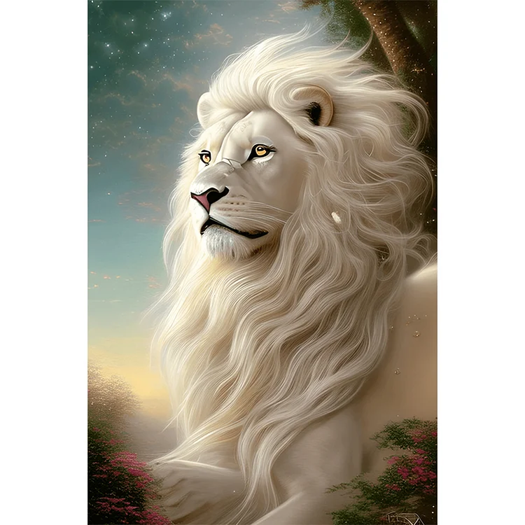 Lion - Full Round - Diamond Painting(40*60cm)