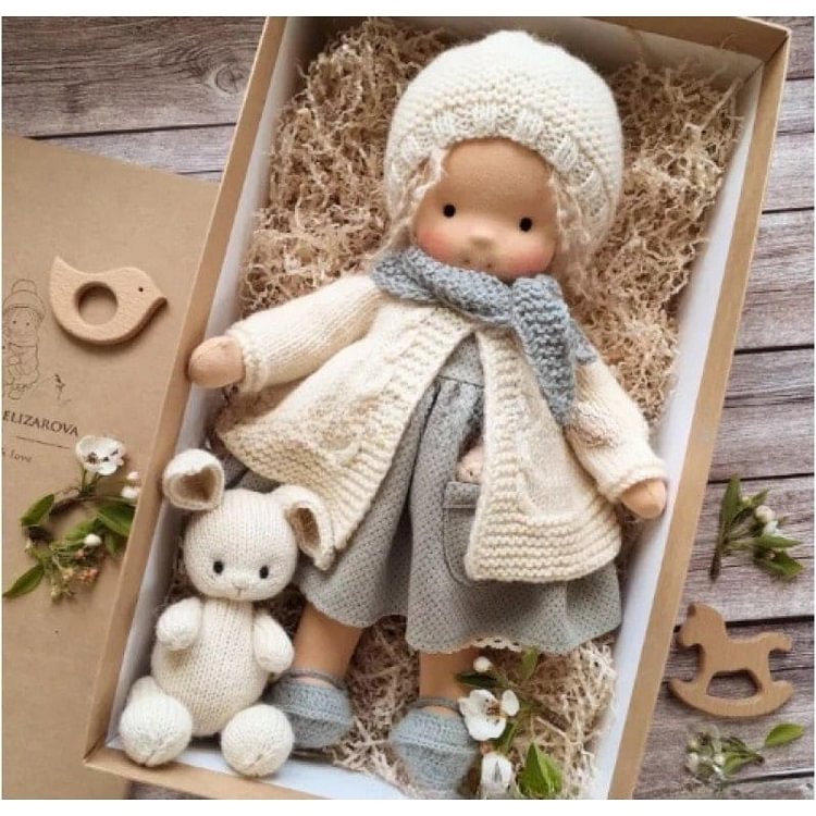 🎁The Best Gift for Kids-Handmade Waldorf Doll👧