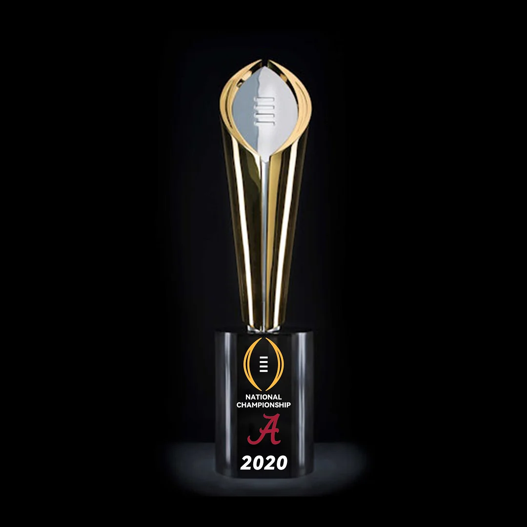 [NCAAF] 2020 Alabama Crimson Tide CFP National Championship Trophy Replica