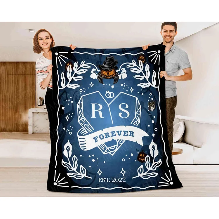 Personalized Blanket Couple Forever Blanket
