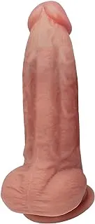 pornhint Pornhint Doltish 7'' Realistic Silicone Dildo Adult Sex Toy for Women,Skin-Friendly Material Strong Suction Cup Hands,Ultra Soft Lifelike Thick Anal Men with Curved Shaft and Balls Throat Trainer,1 count