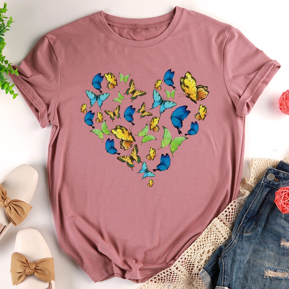 HMD Butterfly love heart T-shirts-011462-Guru-buzz